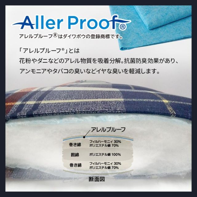 スーパSALE10倍＆4時間限定10％OFF 寝具 洗える 抗菌防臭 防ダニ 消臭 敷き布団 東洋紡フィルハーモニー アレル物質を吸着分解 カバー付き 日本製 セミダブルロング ソフィア約120×210cm