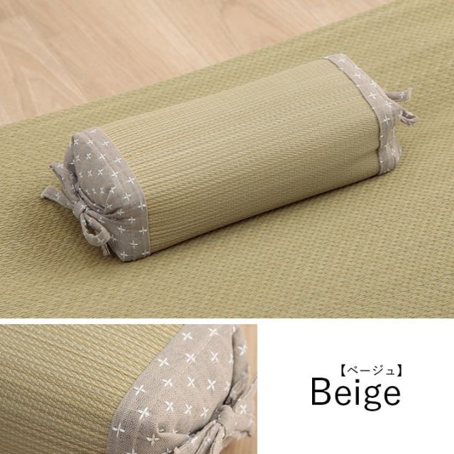 寝具 枕 角枕 い草 吸湿 調湿効果 抗菌防臭 ベージュ 30×15cm