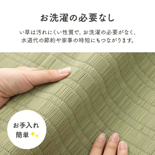 寝具 シーツ い草 吸湿 調湿効果 抗菌防臭 グリーン 88×180cm