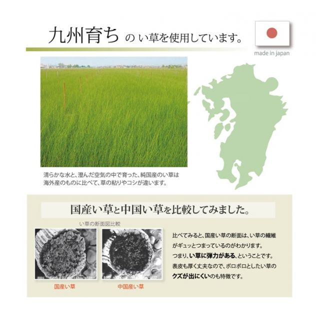 枕 まくら い草枕 消臭 ピロー 国産 無地 ベビー キッズ 『さわやか 平枕』 約30×20cm