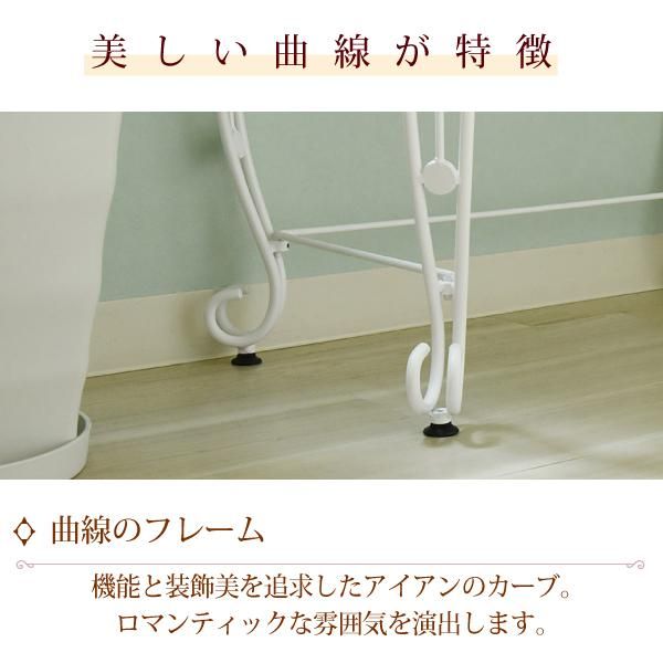 スーパSALE10倍＆4時間限定10％OFF ヨーロッパ風 ロートアイアン 家具 ミニデスク シンプルデスク 幅76.5 奥行47 引き出し 付き アイアン 脚 アンティーク風 MI