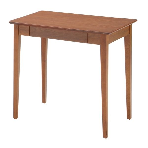 スーパSALE10倍＆4時間限定10％OFF あずま工芸 Dione（ディオーネ） ウッドデスク 幅70cm 引出し付 ウォールナット ED-2870 デスク 文机