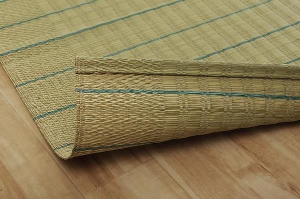 国産 い草 い草シーツ ネゴザ 寝ござ シンプル さらさら グリーン シングル 約88×180cm代引NG