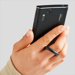 スーパSALE10倍＆4時間限定10％OFF フィンガーストラップ ブラック 家電
