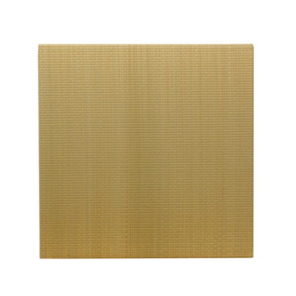 スーパSALE10倍＆4時間限定10％OFF シンプルカラー ユニット畳/置き畳 【ブラウン 70×70cm×1.7cm】 日本製 軽量 抗菌 防臭 防滑 連結ジョイント付 〔リビング〕【代引NG】 カーペット・マット・畳 畳
