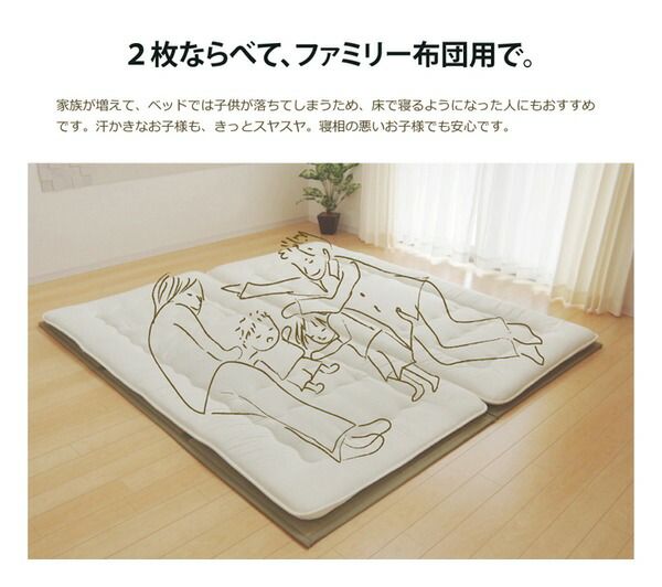 折りたたみ マットレスい草マットレス セミダブル120×210cm代引NG