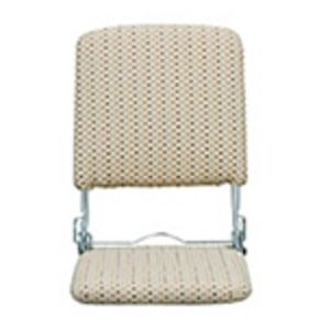 スーパSALE10倍＆4時間限定10％OFF 折りたたみ 座椅子 幅40cm ベージュ 3段リクライニング スチール 日本製 完成品 リビング ダイニング プレゼント イス・チェア 座椅子