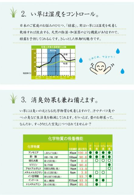 い草 ラグマット/絨毯 花柄 ブルー 約191×250cm 防滑加工 抗菌防臭 調湿機能 〔リビング ダイニング〕代引NG