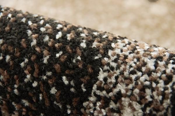 ラグマット/絨毯 ギャッベ柄 レッド 約80×140cm 抗菌 防臭 耐久性 オールシーズン トルコ製 ウィルトン織 〔リビング〕代引NG