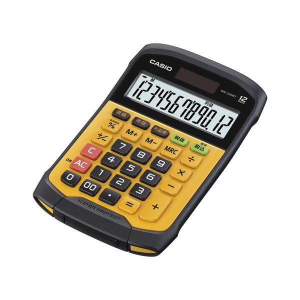 スーパSALE10倍＆4時間限定10％OFF カシオ 防水電卓 ミニジャストサイズ WM-320MT-N 家電