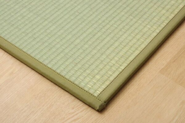 スーパSALE10倍＆4時間限定10％OFF 日本製 い草 置き畳/ユニット畳 【ネイビー 4.5畳セット 82×164cm4枚＋82×82cm1枚】 軽量 抗菌 防臭 連結ジョイント付【代引NG】
