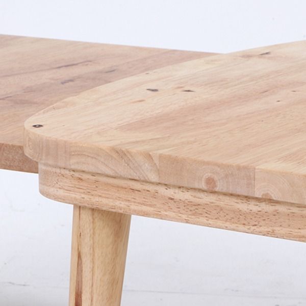スーパSALE10倍＆4時間限定10％OFF 北欧風 センターテーブル/ローテーブル 【幅70cm】 ナチュラル 伸縮式 『Natural Signature SLIDE』【代引NG】