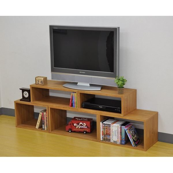 リビング収納 幅50cm×奥行30cm×高さ20cm 5020 オープンラックシステム マルチ収納棚 テレビ台 本棚 ブックシェルフ 置台 代引NG