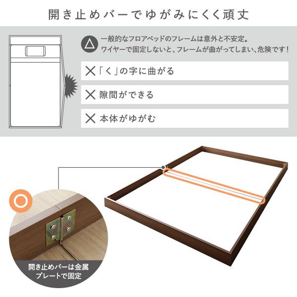 すのこベッド ローベッド 省スペース ヘッドボードレス ナチュラル セミダブル セミダブルベッド ポケットコイルマットレス付き 木製ベッド 低床