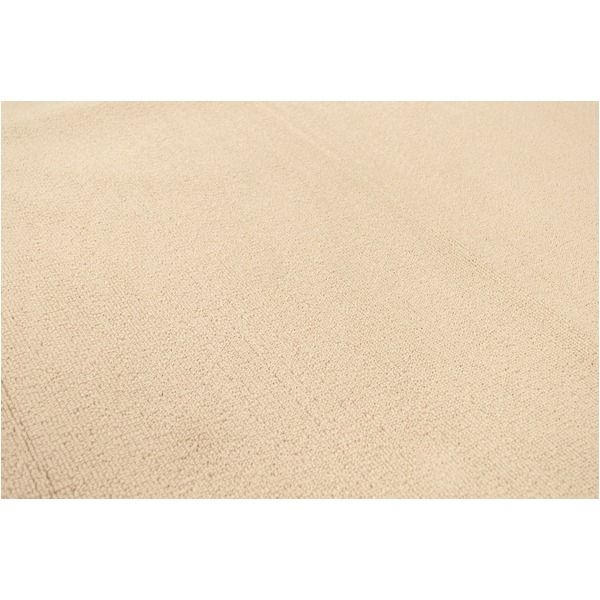 スーパSALE10倍＆4時間限定10％OFF カーペット ラグ 平織 フリーカット ループ / 本間 2畳 191×191cm ベージュ プレーン 九装