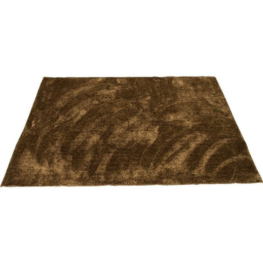 スーパSALE10倍＆4時間限定10％OFF カーペット ラグ 敷物 室内 芝生ラグ 190×190cm ブラウン オーシャン 九装