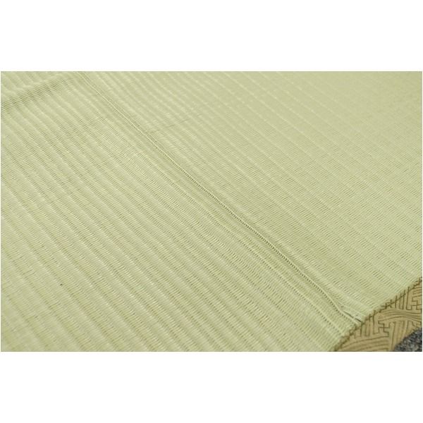 スーパSALE10倍＆4時間限定10％OFF レジャーシート 洗える い草 PP 352×352cm 江戸間 8畳 グリーン PP無地 九装