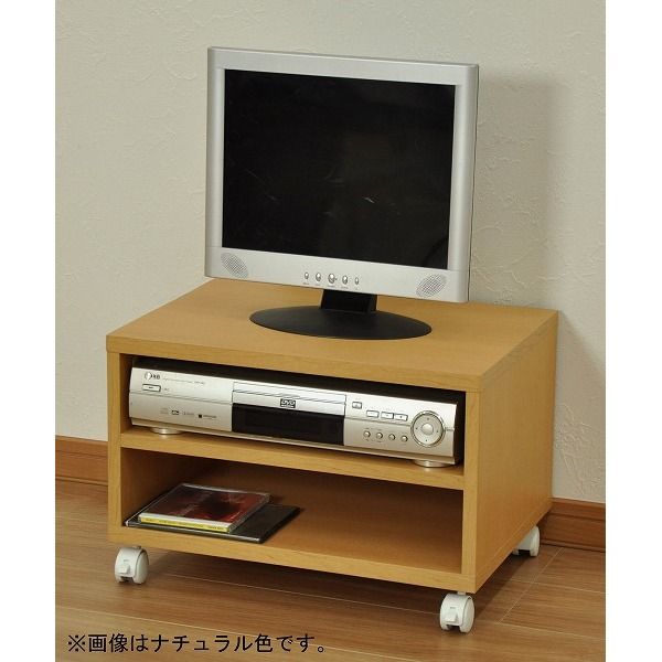 テレビ台 テレビボード 約幅49cm S ブラウン キャスター付き フリーラック 組立品 リビング ダイニング インテリア家具代引NG