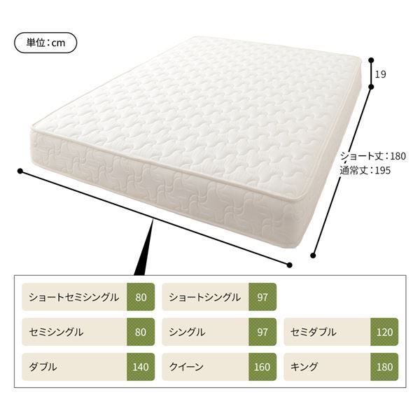 スーパSALE10倍＆4時間限定10％OFF マットレス 国産 ポケットコイル 快眠 高密度 体圧分散 1年保証 コンパクト 圧縮 梱包  セミシングルサイズ