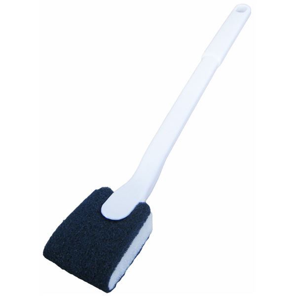 スーパSALE10倍＆4時間限定10％OFF トイレブラシ/トイレ掃除用品 【40個セット】 約幅6cm セリウム スポンジ 〔お手洗い レストルーム〕
