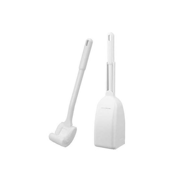 スーパSALE10倍＆4時間限定10％OFF トイレブラシ/トイレ掃除用品 【24個セット】 約幅8.0cm ケース付き CCトイレクリーナー 〔お手洗い レストルーム〕