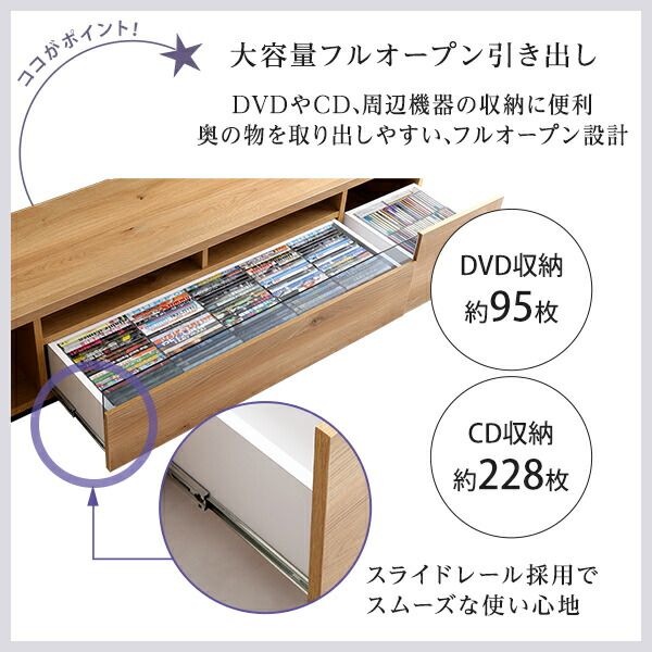 テレビ台 テレビボード 幅140cm シャビーオーク 木製 日本製 国産 コード穴 扉収納 引き出し付 完成品 ローボード テレビラック TVボード リビング収納 リビング家具 luminos ルミノス代引NG