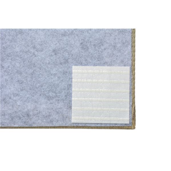 スーパSALE10倍＆4時間限定10％OFF 置き畳/ユニット畳 【約幅82×奥行82×高さ1.5cm レッド】 い草100％ 軽量 防滑 空気清浄 キズ防止 『四季 しき』【代引NG】