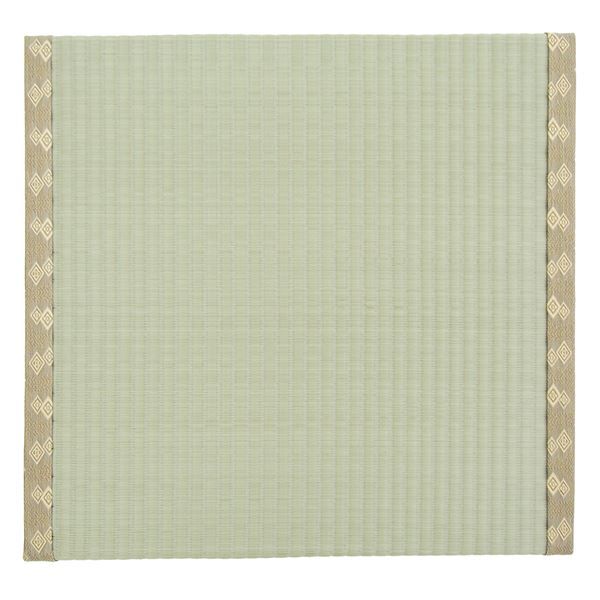 スーパSALE10倍＆4時間限定10％OFF い草風 角座畳/座布団 【約幅55×奥行55×高さ5cm】 正方形 水拭き可 軽量 防カビ仕様 『祇園 ぎおん』 〔リビング 店舗〕【代引NG】
