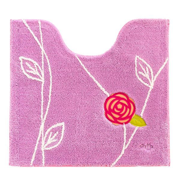 スーパSALE10倍＆4時間限定10％OFF オカ エトフトリア トイレマット 60×55cm パープル