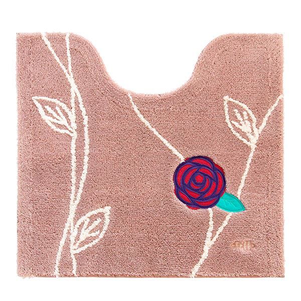 スーパSALE10倍＆4時間限定10％OFF オカ エトフトリア トイレマット 60×55cm ベージュ