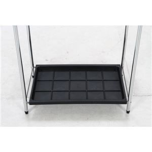 クロム 傘立て アンブレラスタンド 15マス 幅475×奥行285×高さ620mm 業務用 組立品 玄関 入口 エントランス オフィス 会社代引NG