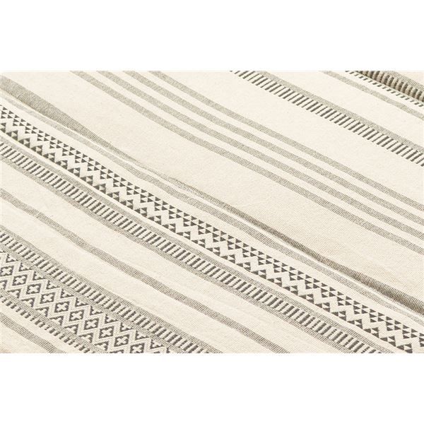 インド綿 6つ折り マットレス 65×170×2.5cm ブラック 綿100％ 吸湿発乾性 オールシーズン 折りたたみ 『テラ』代引NG