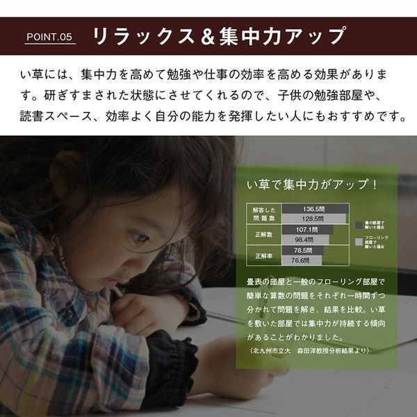 双目織 い草 上敷き/ラグマット 本間8畳 約382×382cm 日本製 撥水 抗菌 防臭 消臭 調湿機能付 耐久性抜群 〔リビング〕代引NG