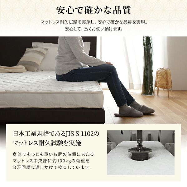 スーパSALE10倍＆4時間限定10％OFF マットレス 国産 ポケットコイル 薄型 三つ折り 快眠 体圧分散 1年保証 コンパクト 圧縮 梱包 セミシングル サイズ