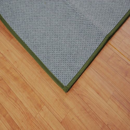 消臭い草 ラグマット/絨毯 長方形 リーフ ブラウン 約191×300cm 裏：不織布 防滑 抗菌 防臭 湿度調整効果 〔リビング〕代引NG