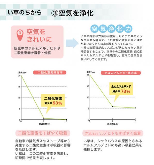 い草 ラグマット/絨毯 格子柄 ブルー 約190×300cm 撥水 滑り止め 防滑機能 不織布 抗菌 防臭 調湿 〔リビング〕代引NG