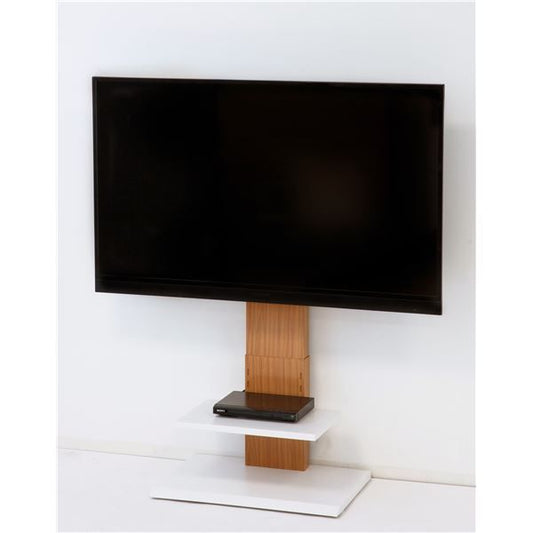 壁掛け風テレビ台 ロータイプ ナチュラル 組立品代引NG