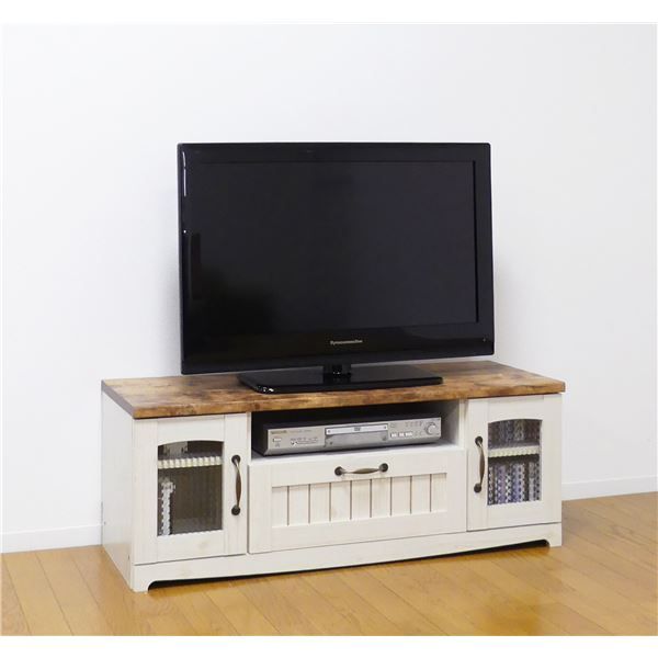 カントリー TV台 W105×D39×H39cm 組立品代引NG