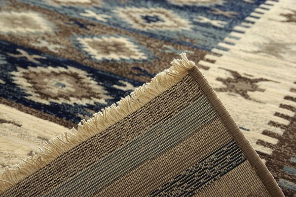 エスニック風 ラグマット/絨毯 約200×250cm レッド へたりにくい モルドバ製 折りたたみ式 オールシーズン 〔リビング〕代引NG
