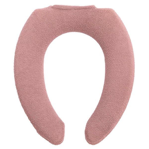 スーパSALE10倍＆4時間限定10％OFF 便座カバー/トイレカバー 【U型便座カバー ベージュ 3個セット】 約幅9cm 洗える エトフトリア 〔お手洗い 御手洗〕