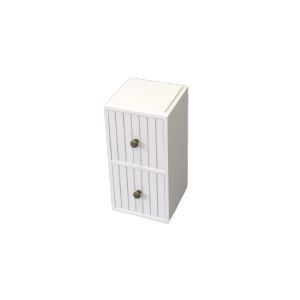 スーパSALE10倍＆4時間限定10％OFF トイレラック トイレ収納 約幅15×奥行17×高さ30.5cm 引出しタイプ ホワイト スタッキング de トイレ収納 お手洗い 御手洗