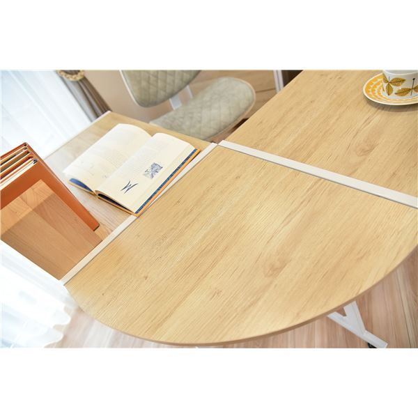 パソコンデスク/PCデスク 幅147cm コーナータイプ ナチュラル スチール アイアン コーナーデスク 組立品 〔在宅ワーク〕代引NG
