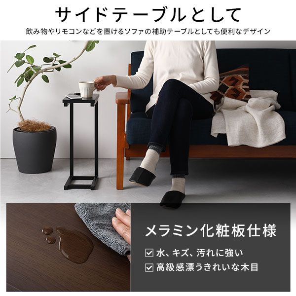 3%OFFクーポン有  ナイトテーブル サイドテーブル 幅18cm×長さ26cm×高さ51cm ホワイト ２口 コンセント付き スリム コンパクト ミニテーブル ソファサイドテーブル ベッドサイドテーブル 置き台 置台 補助テーブル