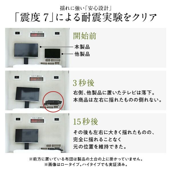 壁寄せ テレビスタンド 〔 棚無し ロータイプ ホワイト 〕 高さ調整可 32〜60インチまで対応 TVスタンド テレビ台 TV台 テレビボード TVボード リビング収納 リビング家具代引NG