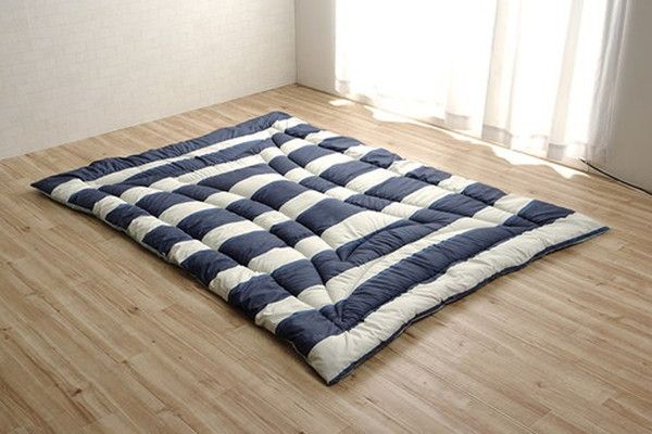 洗える 掛け布団/寝具 セミダブルロング 枝アイボリー 約170×210cm 東レマッシュロン綿 軽量 日本製 〔寝室〕代引NG
