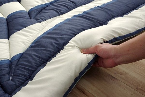 洗える 掛け布団/寝具 セミダブルロング 枝アイボリー 約170×210cm 東レマッシュロン綿 軽量 日本製 〔寝室〕代引NG
