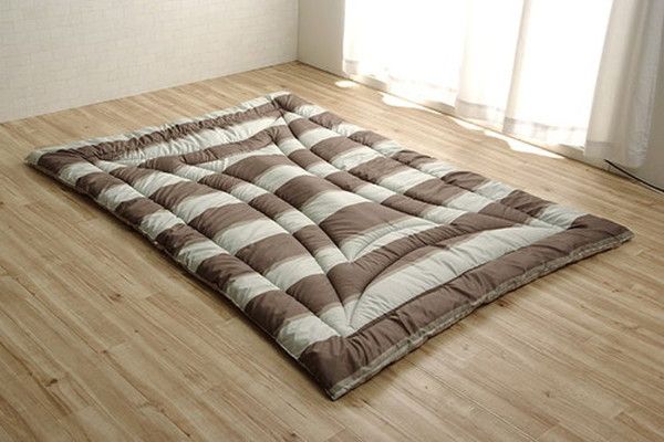 洗える 掛け布団/寝具 セミダブルロング 枝アイボリー 約170×210cm 東レマッシュロン綿 軽量 日本製 〔寝室〕代引NG