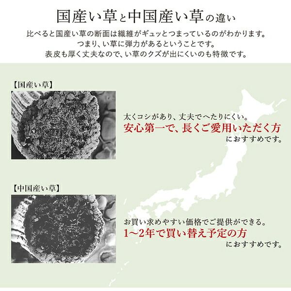 い草 ラグマット/絨毯 約191×250cm グレー 日本製 抗菌 防臭 調湿 消臭 防滑機能 ウレタン 〔リビング〕代引NG