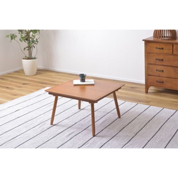スーパSALE10倍＆4時間限定10％OFF こたつ 幅60×奥行60×高さ36.5cm ライトブラウン コタツ布団別売 組立式 リビング ダイニング インテリア家具