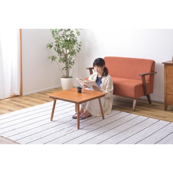 スーパSALE10倍＆4時間限定10％OFF こたつ 幅60×奥行60×高さ36.5cm ライトブラウン コタツ布団別売 組立式 リビング ダイニング インテリア家具